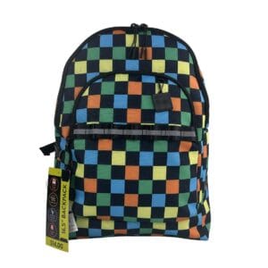 Checkered Backpack